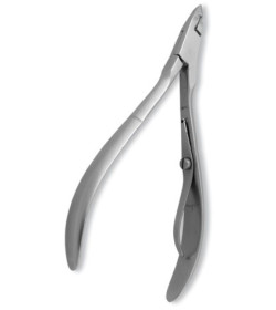 Cuticle Nipper, Single Spring. Mirror Finish.
